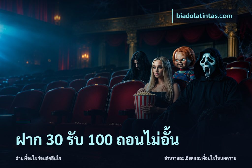 ฝาก 30 รับ 100 ถอนไม่อั้น