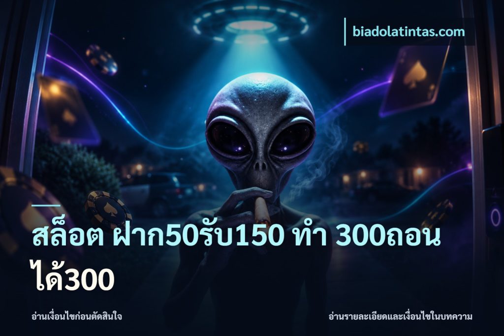 สล็อต ฝาก50รับ150 ทํา 300ถอนได้300