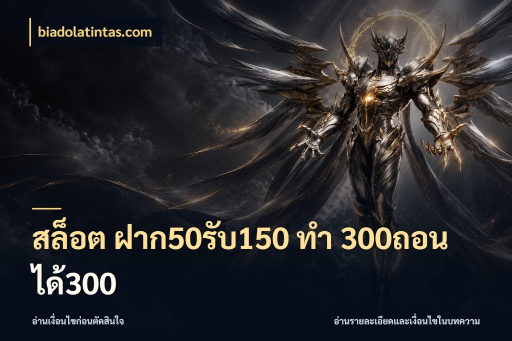 สล็อต ฝาก50รับ150 ทํา 300ถอนได้300 biadolatintas.com ยอดฝากและยอดรับในมุมของคนชอบลุ้น
