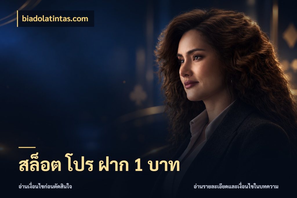 สล็อต โปร ฝาก 1 บาท เกมที่ชอบในขอบเขตเงินของตัวเอง กับ biadolatintas.com