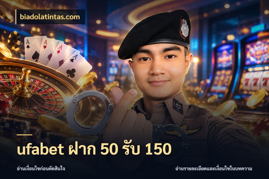 ufabet ฝาก 50 รับ 150 สนุกกับตัวเลือกโปรในสไตล์ของคุณ สไตล์ biadolatintas.com