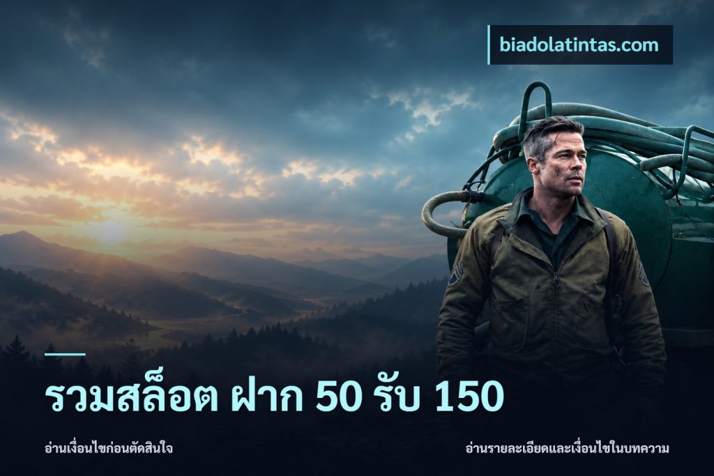 รวมสล็อต ฝาก 50 รับ 150