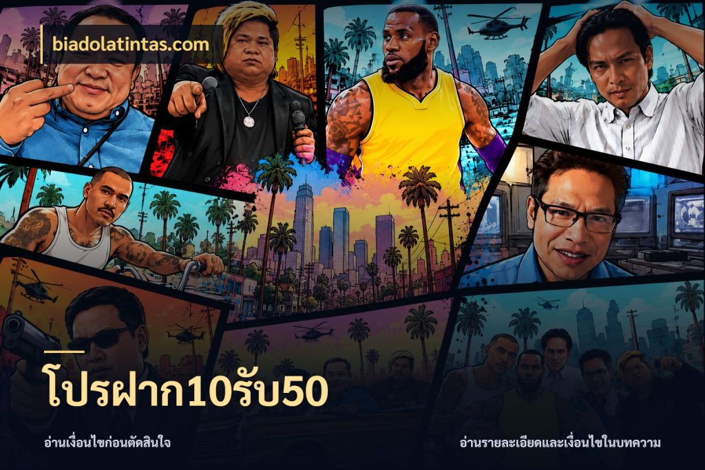 โปรฝาก10รับ50 เปิดมุมโปรให้เข้ากับเกมแนวโปรด สไตล์ biadolatintas.com