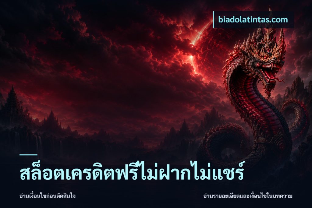 สล็อตเครดิตฟรีไม่ฝากไม่แชร์
