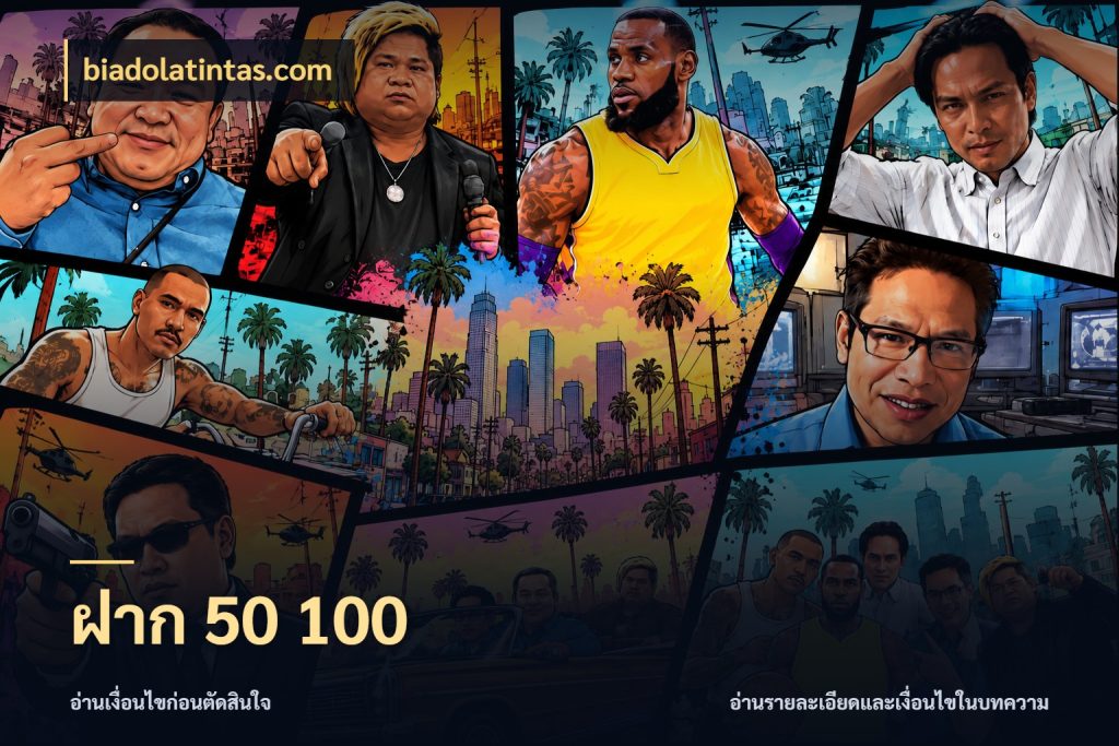 ฝาก 50 100 จำนวนเริ่มต้นกับรายละเอียดที่สายเกมสนใจ ในมุม biadolatintas.com