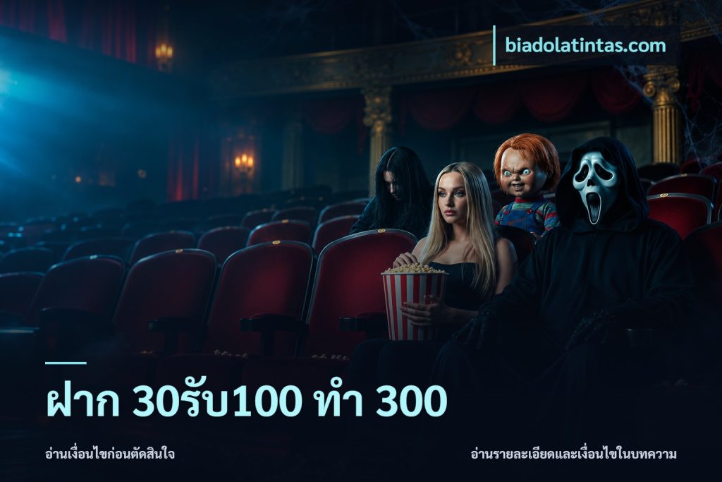 ฝาก 30รับ100 ทำ 300