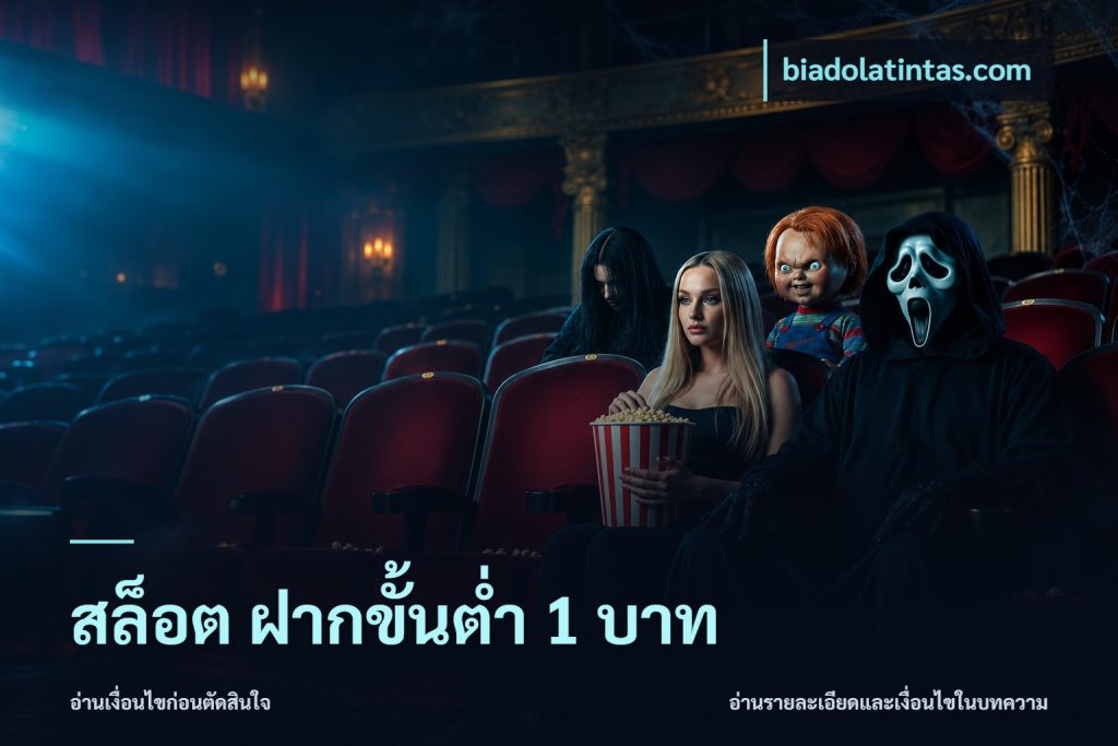 สล็อต ฝากขั้นต่ำ 1 บาท