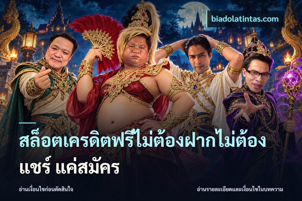 สล็อตเครดิตฟรีไม่ต้องฝากไม่ต้องแชร์ แค่สมัคร