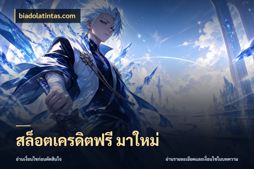 สล็อตเครดิตฟรี มาใหม่ จับมุมเด่นของเครดิตฟรีให้ตรงใจ ในมุม biadolatintas.com