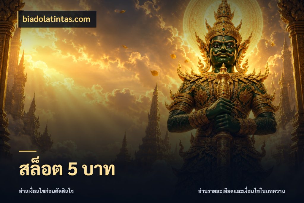 สล็อต 5 บาท ทุนเบาก็มีสีสันในจังหวะของคุณ สไตล์ biadolatintas.com