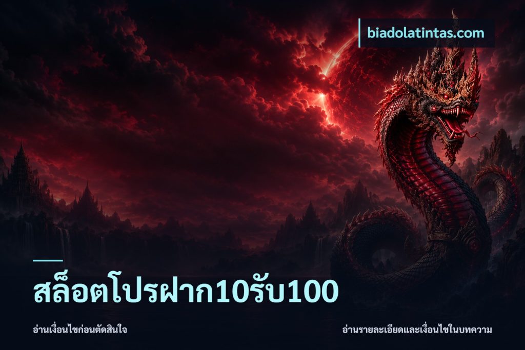 สล็อตโปรฝาก10รับ100