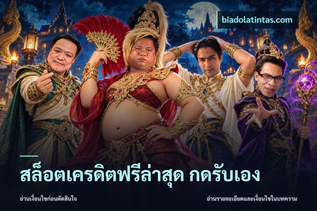 สล็อตเครดิตฟรีล่าสุด กดรับเอง