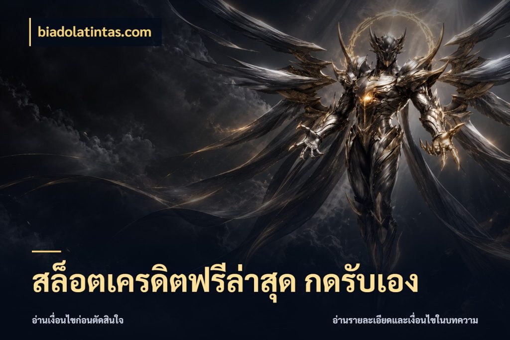 สล็อตเครดิตฟรีล่าสุด กดรับเอง จากชื่อเครดิตฟรีสู่ความสนุกที่เข้าใจได้ กับ biadolatintas.com