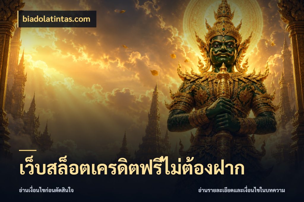 เว็บสล็อตเครดิตฟรีไม่ต้องฝาก สิทธิ์ที่สายโบนัสสนใจกับวิธีรับ สไตล์ biadolatintas.com