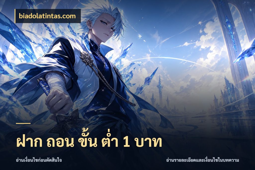 ฝาก ถอน ขั้น ต่ำ 1 บาท เลือกสไตล์จากยอดและรูปแบบที่ตรงใจ กับ biadolatintas.com