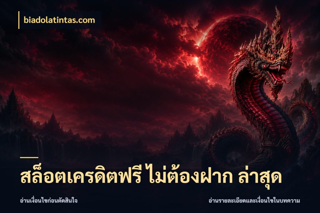 สล็อตเครดิตฟรี ไม่ต้องฝาก ล่าสุด สีสันของเครดิตฟรีและเกมแนวที่ชอบ ในมุม biadolatintas.com