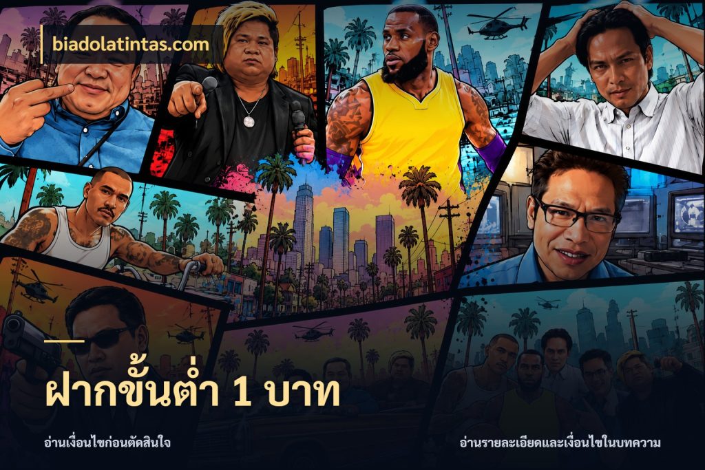 ฝากขั้นต่ำ 1 บาท biadolatintas.com รู้จักจำนวนแต่ละแบบก่อนเลือกเกม