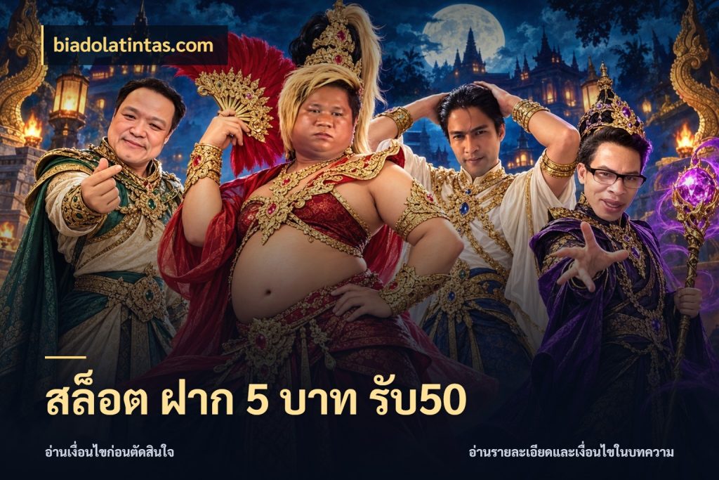 สล็อต ฝาก 5 บาท รับ50 biadolatintas.com เครดิตกับรูปแบบโปรที่ตรงใจ