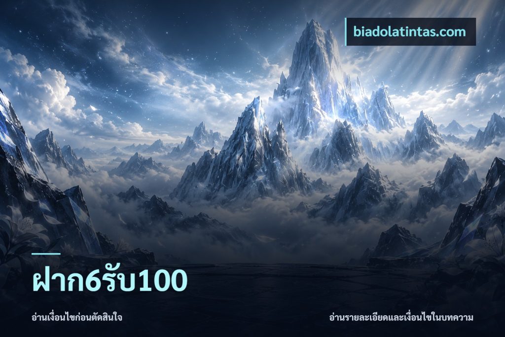 ฝาก6รับ100