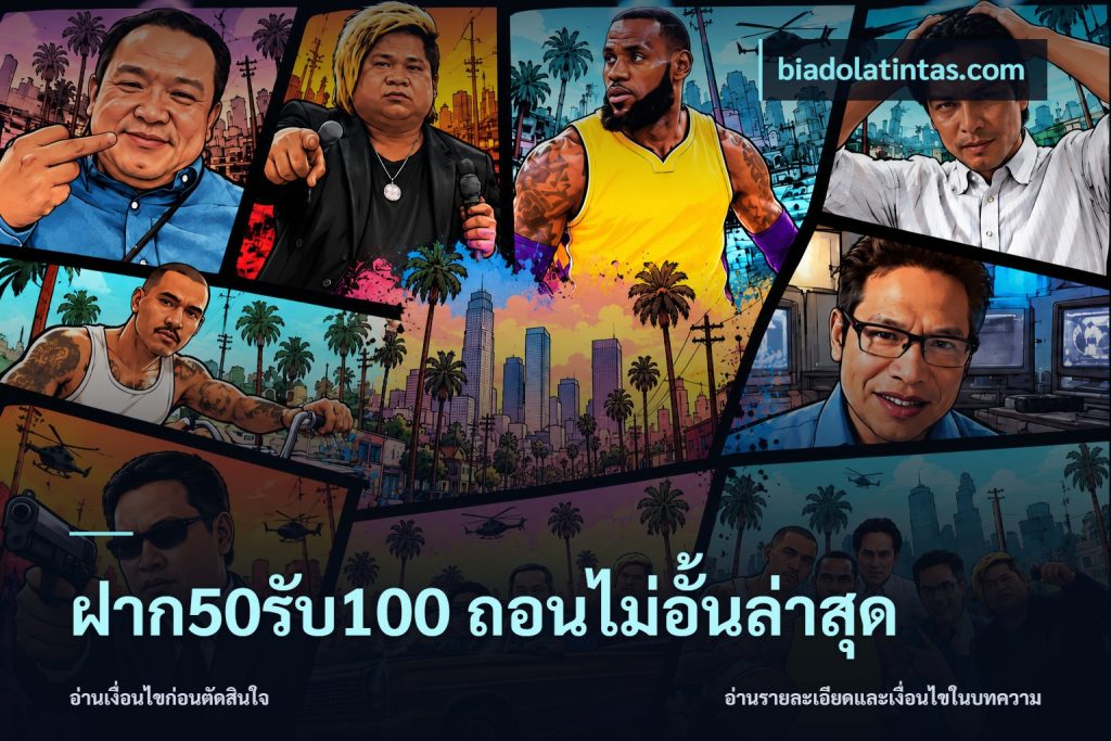 ฝาก50รับ100 ถอนไม่อั้นล่าสุด