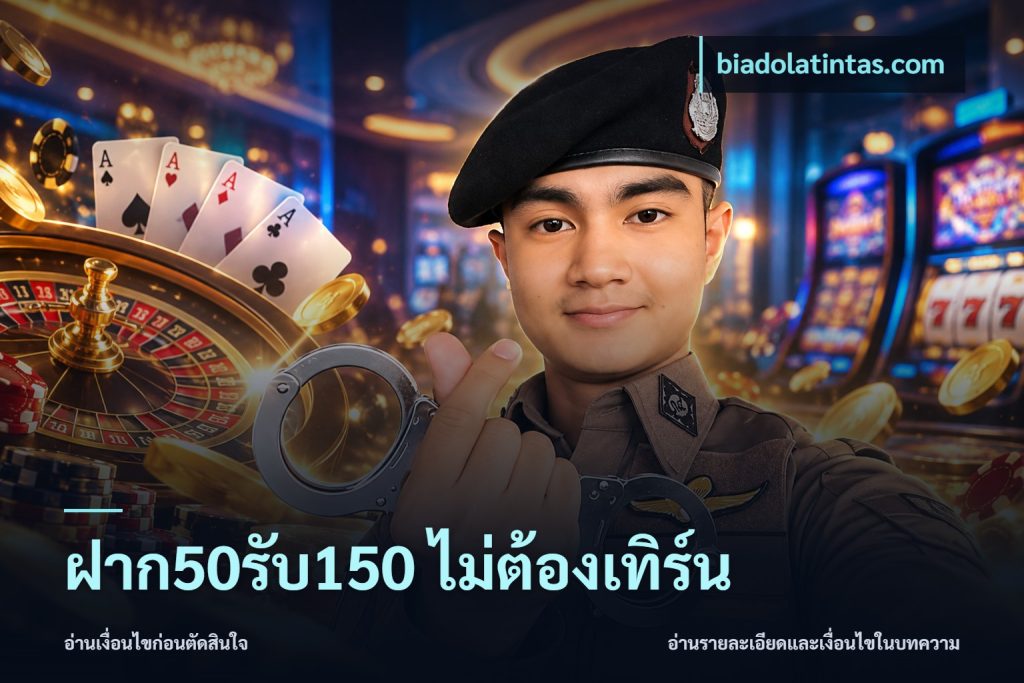 ฝาก50รับ150 ไม่ต้องเทิร์น