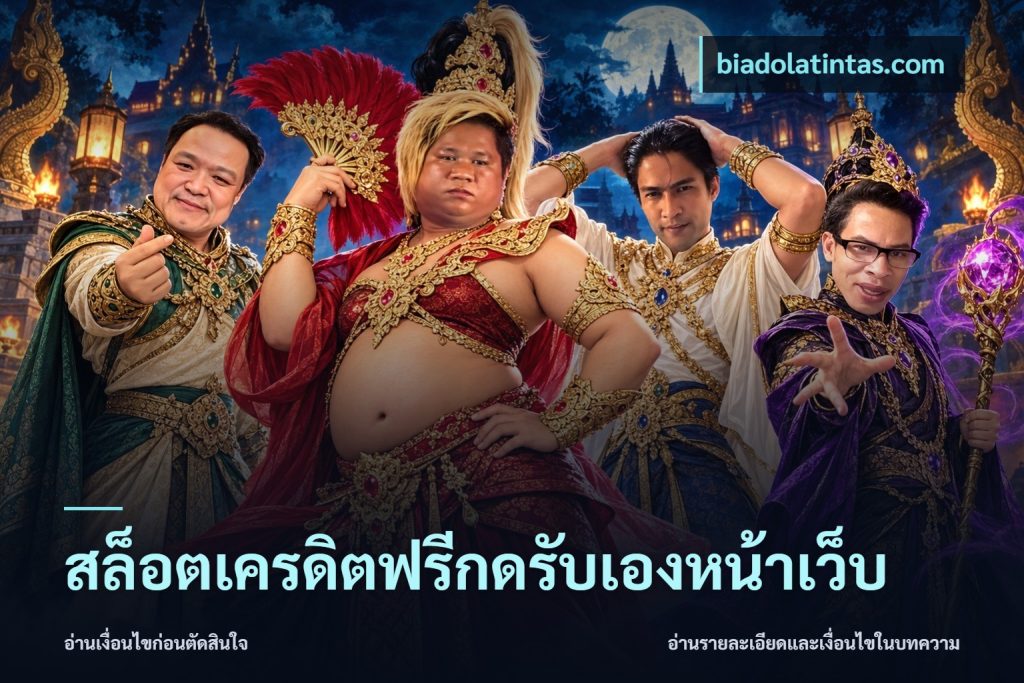 สล็อตเครดิตฟรีกดรับเองหน้าเว็บ