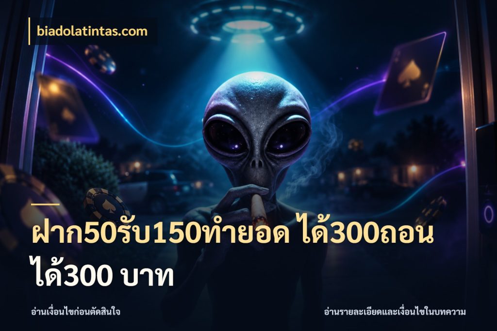 ฝาก50รับ150ทํายอด ได้300ถอนได้300 บาท จุดเด่นของเครดิตที่คนชอบเกมอยากรู้ สไตล์ biadolatintas.com