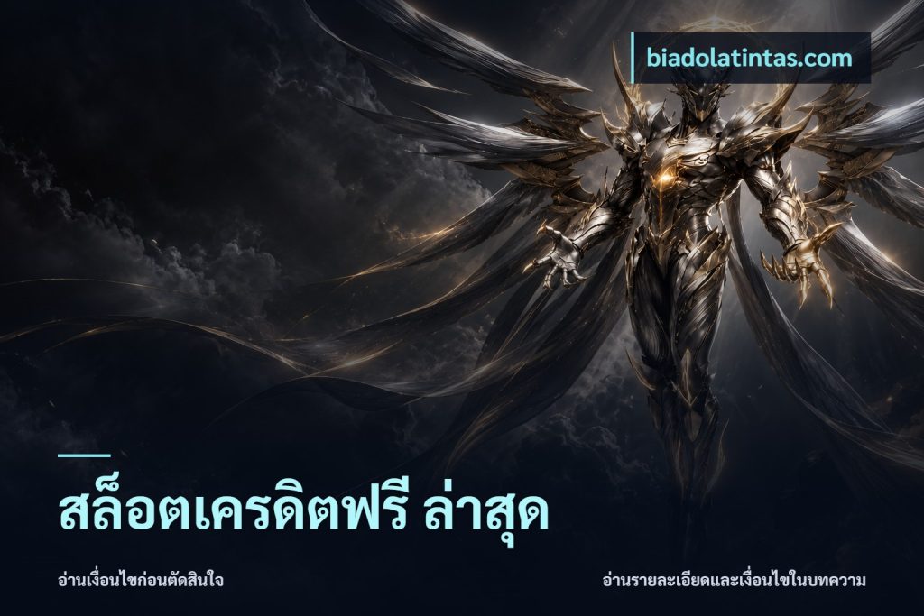 สล็อตเครดิตฟรี ล่าสุด