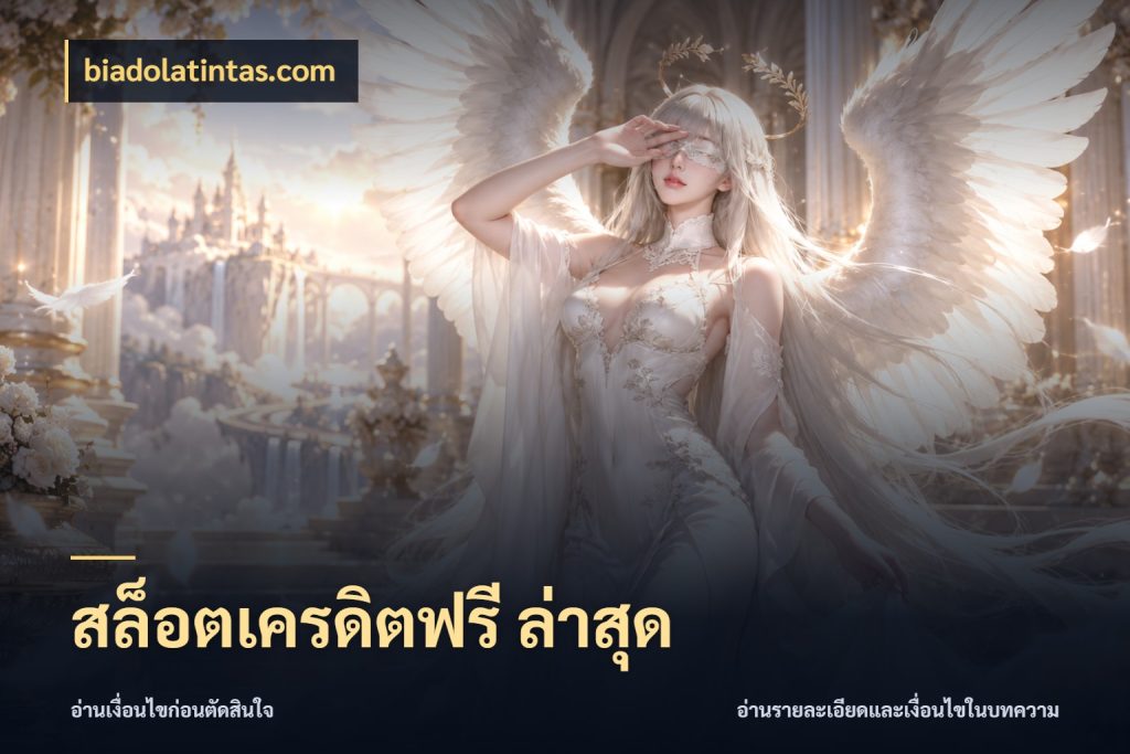 สล็อตเครดิตฟรี ล่าสุด สายโบนัสเลือกมุมเครดิตให้ตรงสไตล์ ในมุม biadolatintas.com
