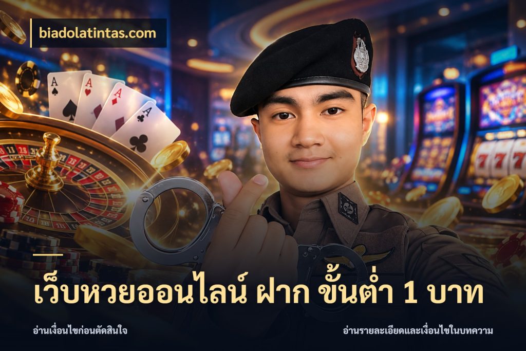 เว็บหวยออนไลน์ ฝาก ขั้นต่ำ 1 บาท จำนวนฝากกับรายละเอียดของบริการหวย สไตล์ biadolatintas.com