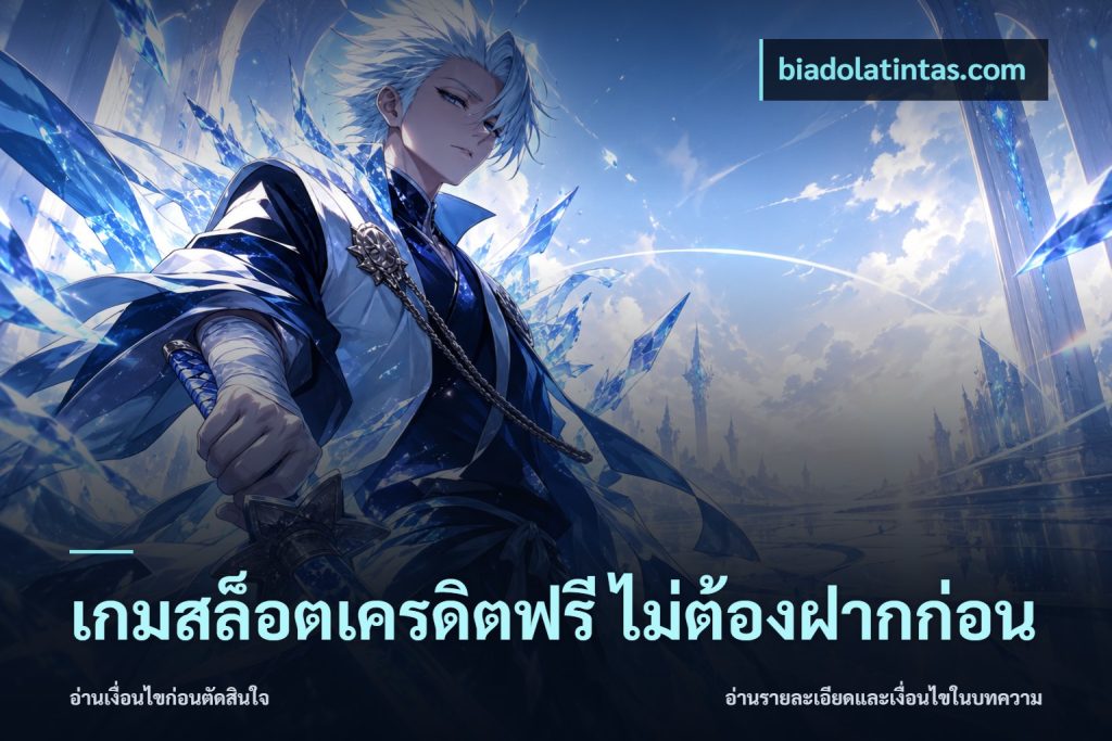 เกมสล็อตเครดิตฟรี ไม่ต้องฝากก่อน