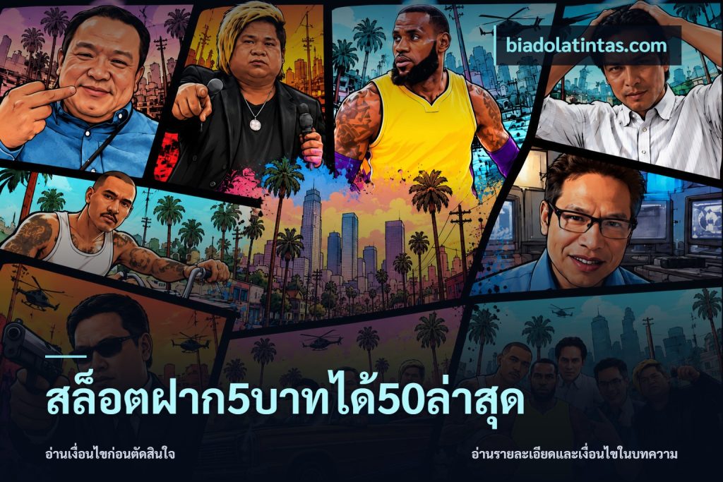 สล็อตฝาก5บาทได้50ล่าสุด