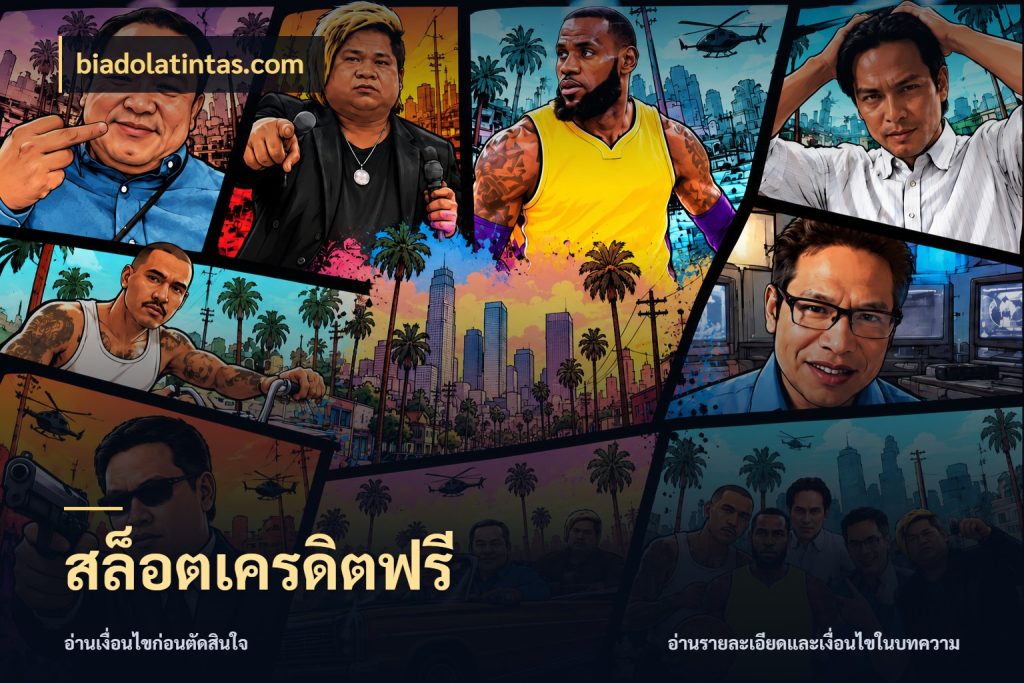 สล็อตเครดิตฟรี เลือกสไตล์ความสนุกจากรูปแบบเครดิต สไตล์ biadolatintas.com