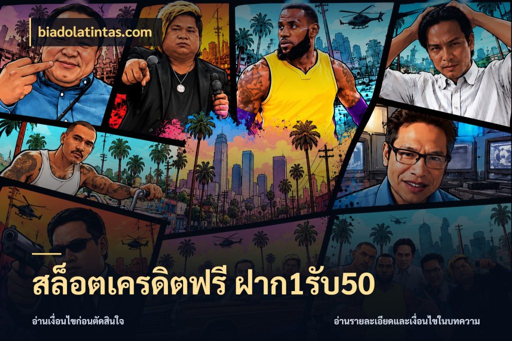 สล็อตเครดิตฟรี ฝาก1รับ50 โปรกับเกมที่ชอบเลือกให้ตรงสไตล์ สไตล์ biadolatintas.com