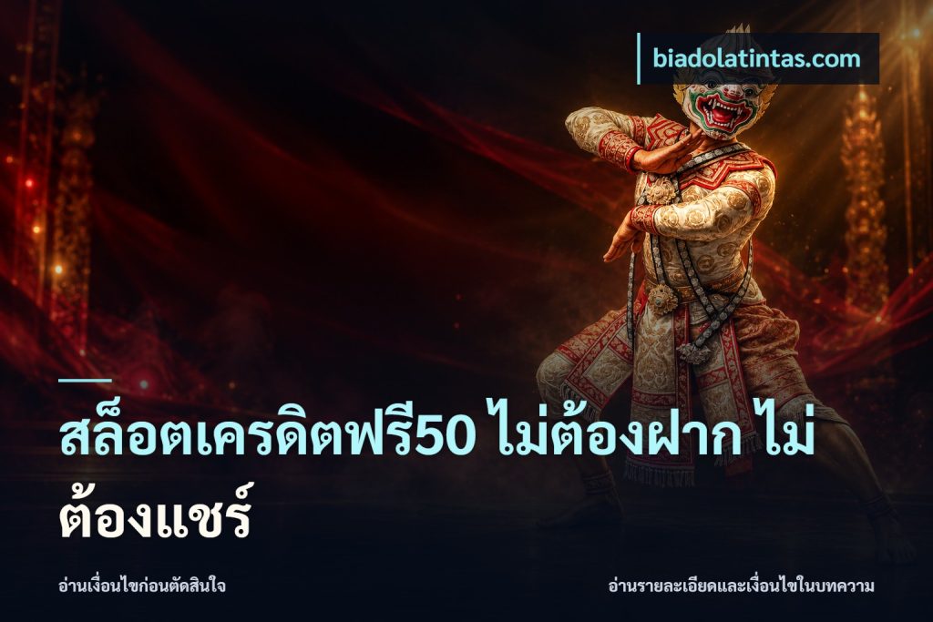 สล็อตเครดิตฟรี50 ไม่ต้องฝาก ไม่ต้องแชร์