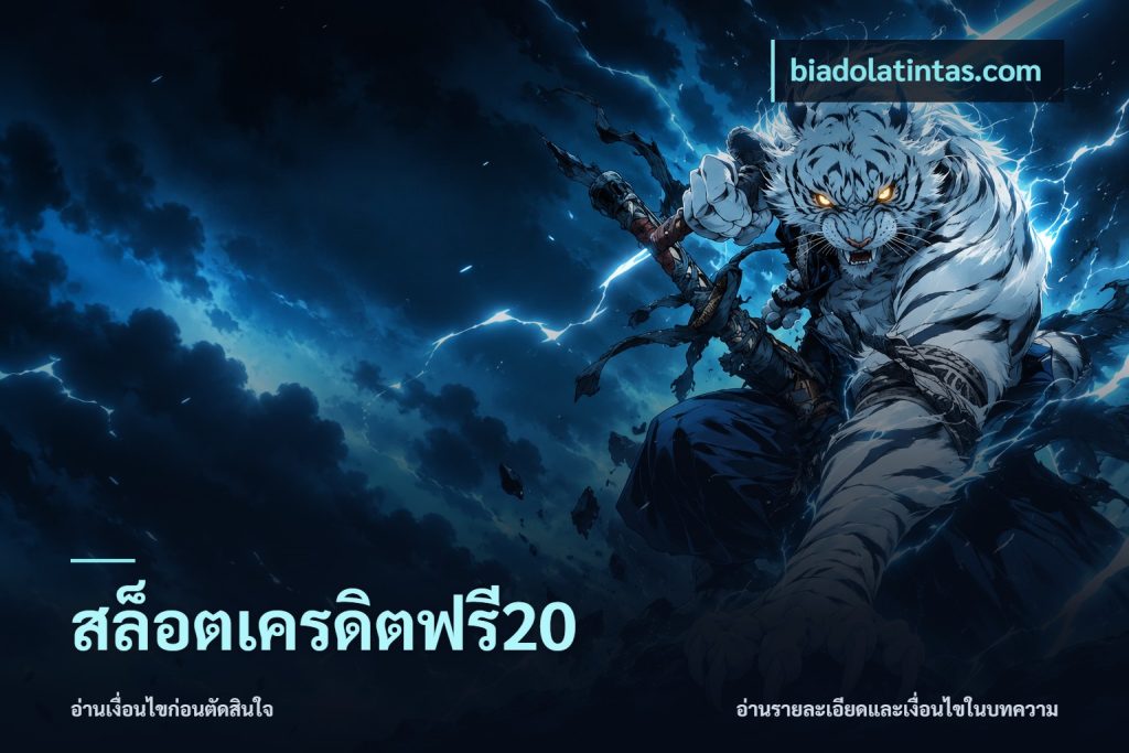 สล็อตเครดิตฟรี20
