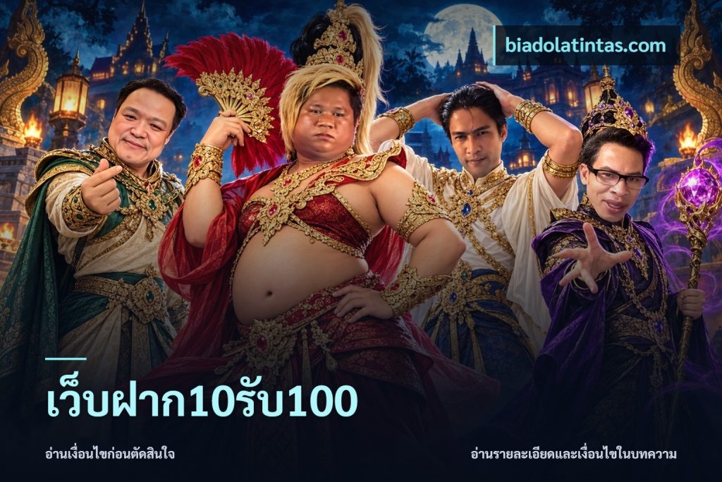 เว็บฝาก10รับ100