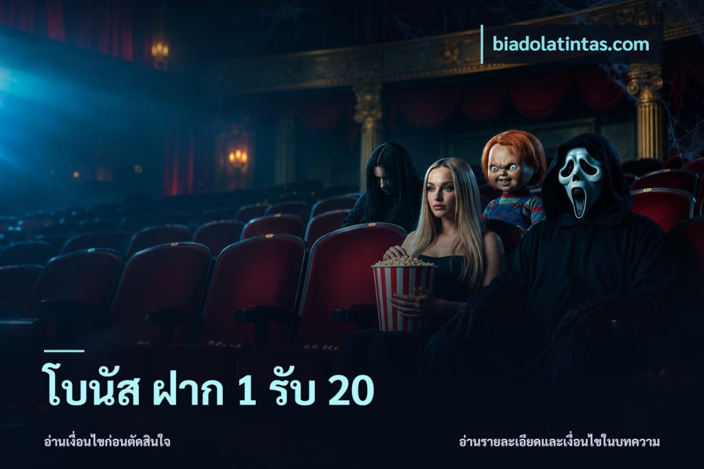 โบนัส ฝาก 1 รับ 20