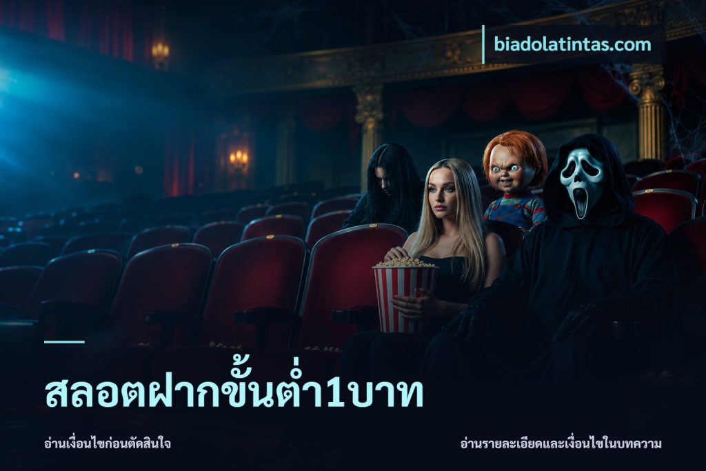 สลอตฝากขั้นต่ำ1บาท