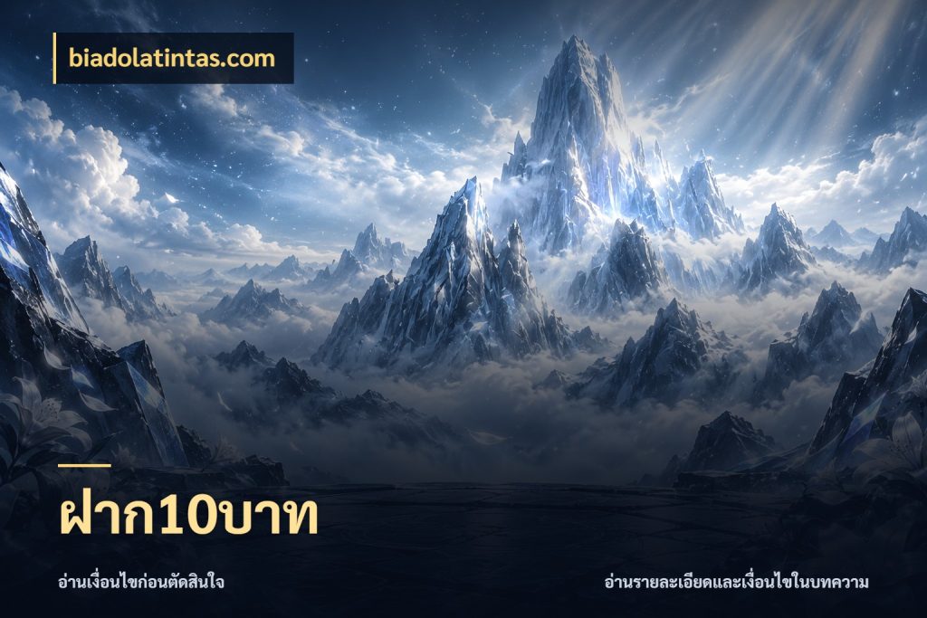 ฝาก10บาท ทุนเบาก็มีสีสันในจังหวะของคุณ กับ biadolatintas.com