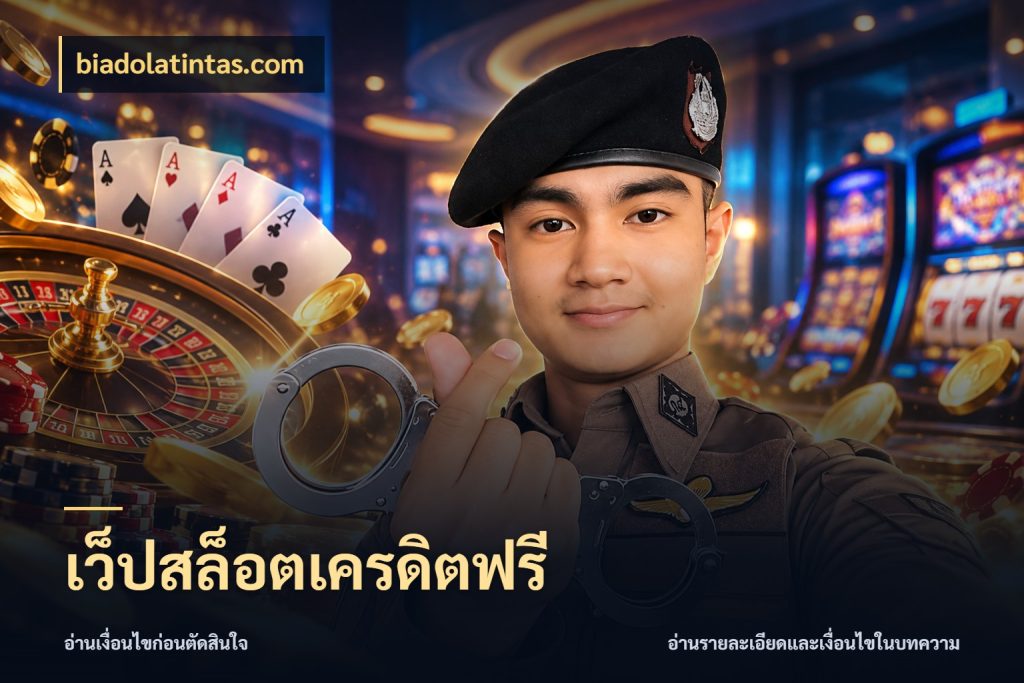 เว็ปสล็อตเครดิตฟรี รู้จักยอดและขอบเขตของเครดิตฟรี กับ biadolatintas.com