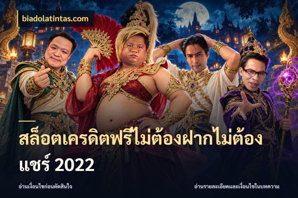 สล็อตเครดิตฟรีไม่ต้องฝากไม่ต้องแชร์ 2022 เครดิตฟรีในมุมที่สายโบนัสสนใจ ในมุม biadolatintas.com