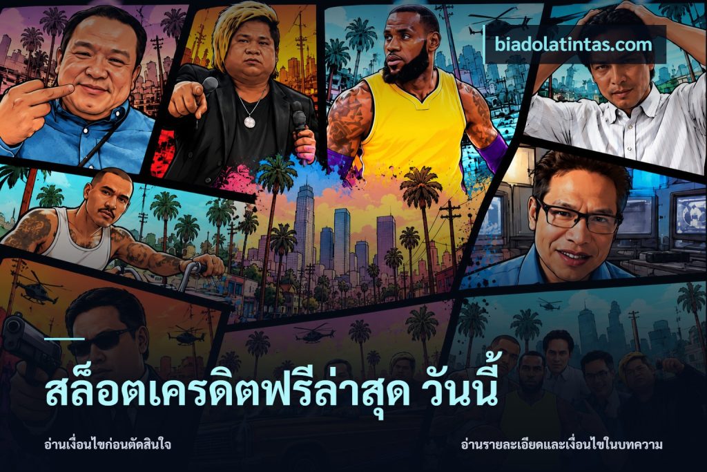 สล็อตเครดิตฟรีล่าสุด วันนี้
