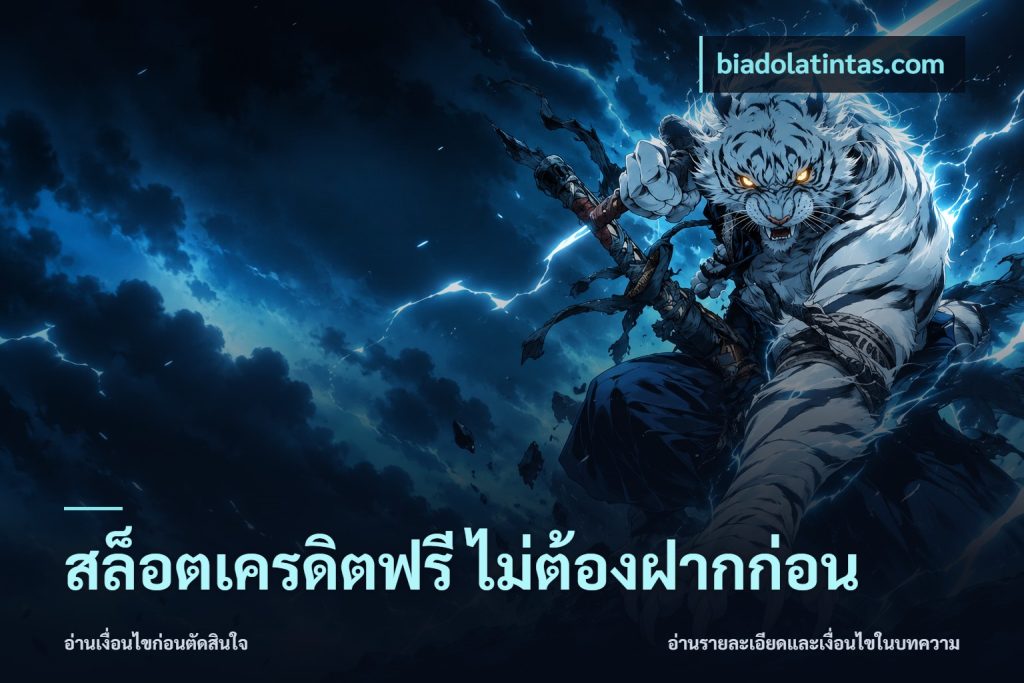 สล็อตเครดิตฟรี ไม่ต้องฝากก่อน