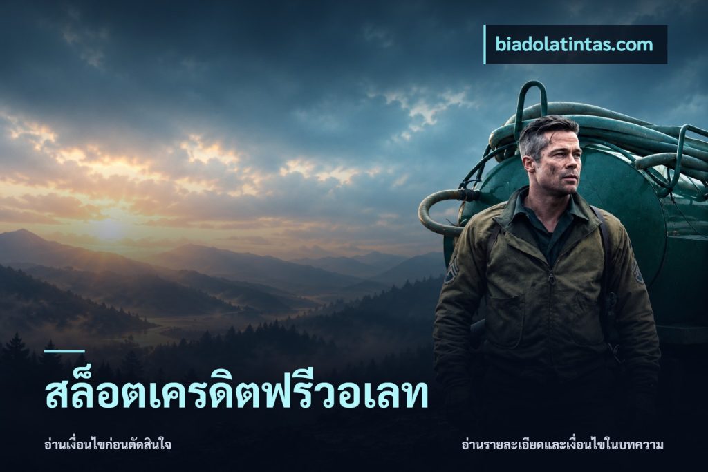 สล็อตเครดิตฟรีวอเลท