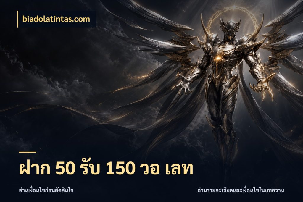 ฝาก 50 รับ 150 วอ เลท สีสันของโปรฝากและยอดรับ กับ biadolatintas.com