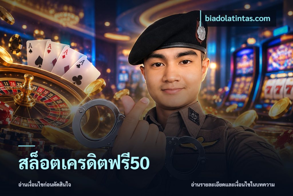 สล็อตเครดิตฟรี50