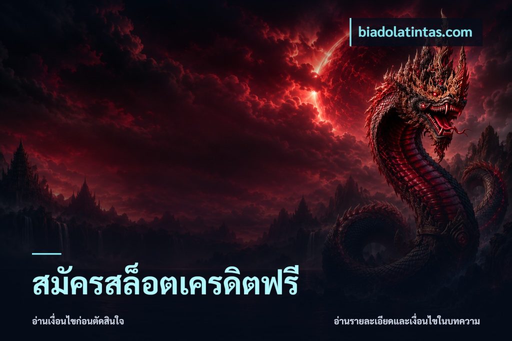 สมัครสล็อตเครดิตฟรี
