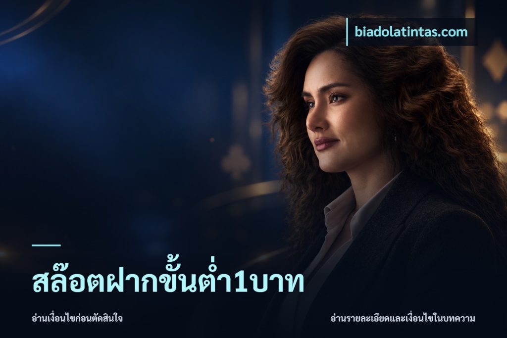 สล๊อตฝากขั้นต่ำ1บาท