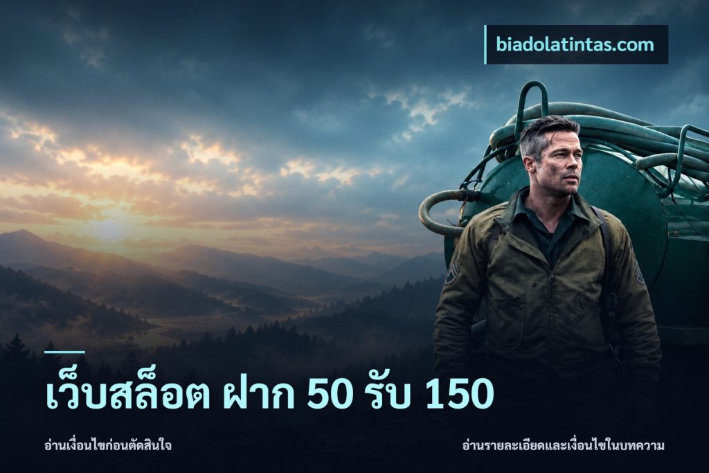 เว็บสล็อต ฝาก 50 รับ 150